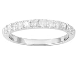 10KT WG .50CTW DIAMOND BAND