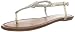 CL by Chinese Laundry Women's Nikita Thong Sandal,Light Gold,8.5 M US