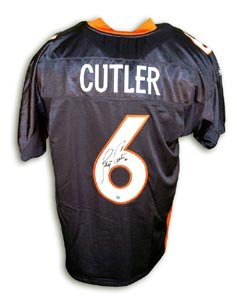 Jay Cutler Signed Denver Broncos Blue Reebok Jersey