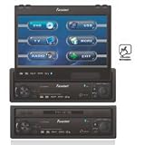 Farenheit TID894NR Single DIN A/V Source Unit w/ 7” Flip-Up TFT-LCD Touch Screen with Bluetooth