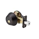 Master Lock DSON0612P SilvaBond Antimicrobial Finish Nightwatch Single Cylinder Deadbolt, Antique Bronze Master Lock DSON0612P SilvaBond Antimicrobial Finish Nightwatch Single Cylinder Deadbolt, Antique Bronze