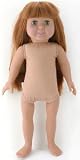 Springfield Doll 18'' - Auburn Hair Green Eyes