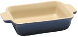 Le Creuset スタッカブル・レクタンギュラー・ディッシュ 16cm コバルトブルー 910047-16-63