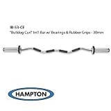 Hampton Olympic Bulldog Curl Bar