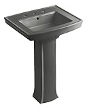 IMAGE OF Kohler K-2359-8-58 Archer Pedestal Lavatory with 8