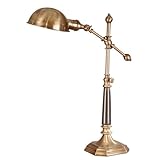 Dale Tiffany Metal Art Series Brass Balance Arm Desk Lamp