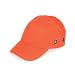 Liberty DuraShell Polyethylene Baseball Bump Cap with Protect Pad, Hi-Vis Orange (Pack of 6)