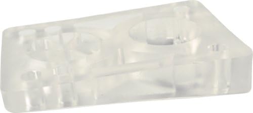 Angled Shock Pad 1/4x1/2 Clear Single
