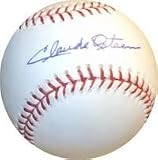 Claude Osteen Autographed/Hand Signed MLB Baseball (Dodgers)