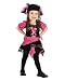 Pink Punk Pirate Toddler Halloween Costume sz 3T-4T