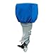 Komo Covers Outboard Motor Cover for Motors Up to 10 Horsepower (Blue)