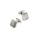Silver Square Cufflinks (1 per order) Personalized Gift Favors