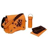  : Kalencom Sam's Messenger Diaper Bag - Orange