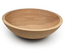 Tree Spirit Solid Wood Salad Bowl 14.5-in.