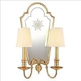 Tools & Hardware : 372-AGB - Hudson Valley Winchester 2-Light Wall Sconce in Aged Brass