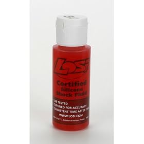 Team Losi Silicone Shock Oil, 50Wt, 2oz from RTR Electric Cars Losi/Team Losi