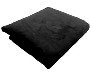 5-feet Cover Large Black Cozy Sac Bean Bag Chair Love Seat