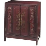Traditional Accents 6002138 Chinoiserie Cabinet - Hand Painted