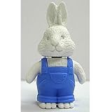 White Rabbit in Blue Eraser