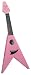 Mahalo U-40PK Flying V style Pink Ukulele with Gig Bag
