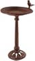 Esschert Design Birdbath on Stand-Antique Brown
