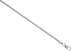 SterlingSilver2.5mmHeavyItalianSnakeChainBraceletNICKELFREE,8.5in.