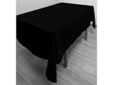 Nappe antitache rectangle 140x240 cm ALIX noir