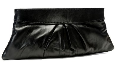 Lauren Merkin Eve Womens Leather Clutch