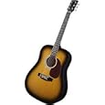 Fender Starcaster Acoustic Electric Guitar (On Board Tuner) Pack 2-tone Sunburst with Gig Bag and Accessories