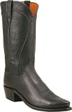 LUCCHESE N1597 BLACK BURNISHED LEATHER