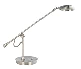 Balance Arm Brushed Nickel LED Desk Lamp