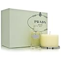 Prada Infusion D'Iris by Prada for Women 2 Piece Set Includes: 3.4 oz Eau de Parfum Spray + 16.2 oz Perfume Scented Candle with Holder
