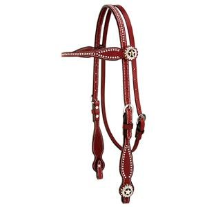 Weaver Texas Star Browband Headstall