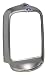 1932 FORD STOCK GRILLE SHELL W/BEZEL AND EMBLEM