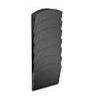 Seven Pocket Letter/Legal Size Steel Wall