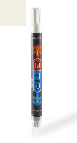 ColorRite 2Tip Subaru Tribeca Automotive Touch-up Paint - Satin White Pearl Tricoat 37J - All-Inclusive Package