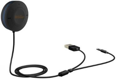 Bluetooth Hands-free Car Kit, Willor® Bluetooth Car Receiver Wireless Talking Music Receiver with Built-in Microphone, Magnetic Mounts, 3.5mm Aux Cable, NFC Function