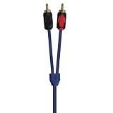 Raptor 2-Channel Pro Series Twisted -Pair High End RCA 1.5-Feet Audio Interconnect Cable (RPRCA-1.5)