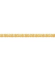 14K Gold Byzantine Chain 24"