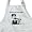 Grocho Marx with Zeppo Zippo - BLACK Full Length Apron With Pockets 22w X 30l