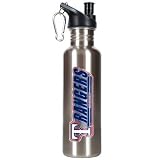 Texas Rangers - MLB 26oz stainless steel water bottle with Pop-up Spout