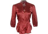 Petite Bay Studio Career Solid Pintuck Detail Blouse