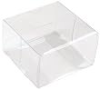 Square Favor Boxes: 2 Clear Acetate
