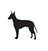 Terrier Dog Pet Manchester Terrier Car Truck Vehicle Bumper Helmet Decal Sticker Wall Art Laptop Design Skin Stickers