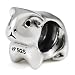 Authentic OHM Guinea Pig Bead Fits Pandora Chamilia Troll Charm Bracelet