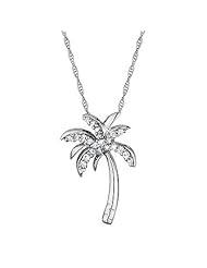 Diamond Palm Tree Pendant