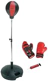 Hudora Punchingball mit Boxhandschuhen u. Pumpe