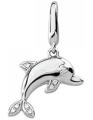 Dolphin Charm - .025 ct tw