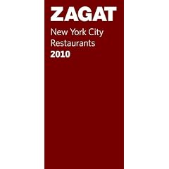 2010 New York City Restaurants (ZAGAT Restaurant Guides)