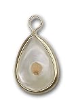 Gold Filled Mustard Seed Pendant with Gold Filled Lite Curb Chain 18 inch
